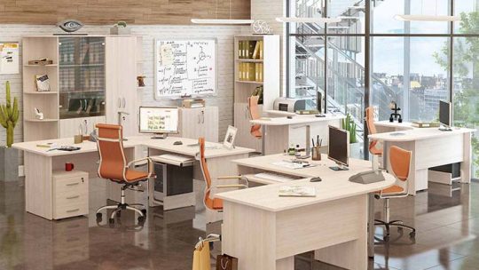 Как выбрать офисную мебель для персонала: основные критерии и параметры